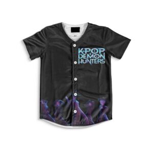 Alternative view of KPOP Saja Boys Baseball Jersey