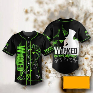 Wicked Defying Gravity Baseball Jersey