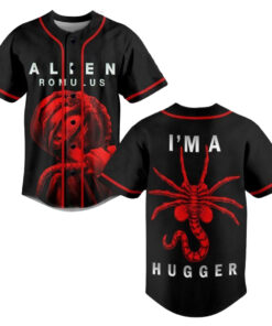 Alien Romulus I’m A Hugger Baseball Jersey, Movie Jersey