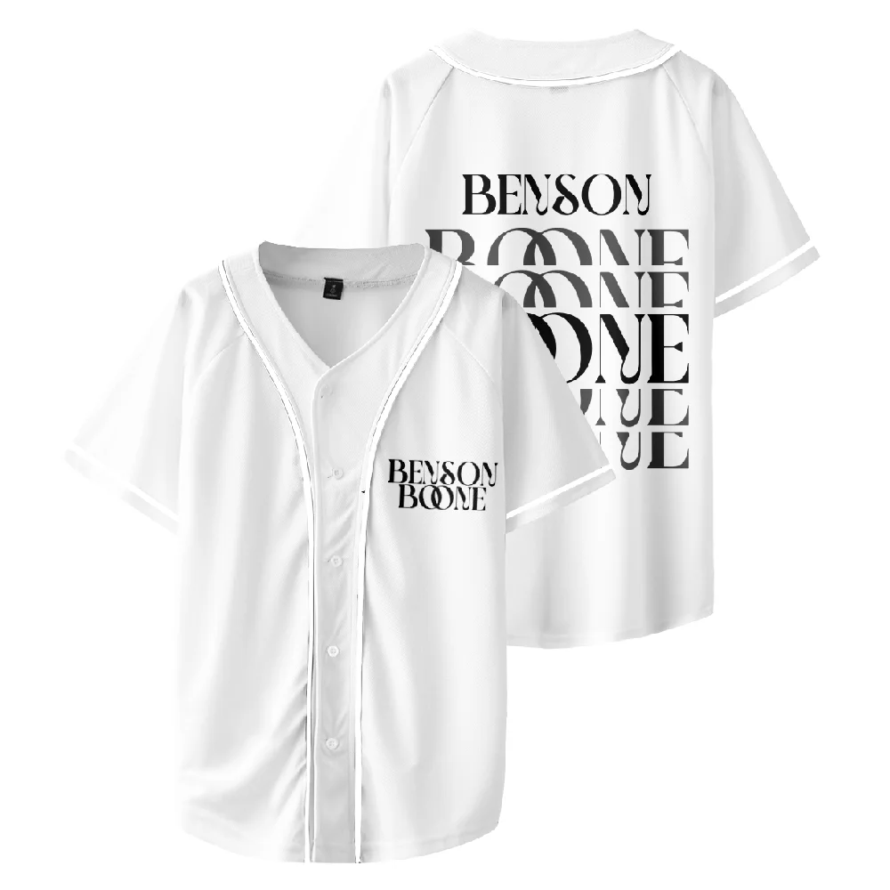 Custom Color Benson boone Merch Classic Baseball Tee Suit Unisex Fashion Summer T-Shirt Short Sleeve Shirts Fan Merch