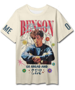 Alternative view of Benson Boone The Beautiful Things Personalized 3D T Shirt