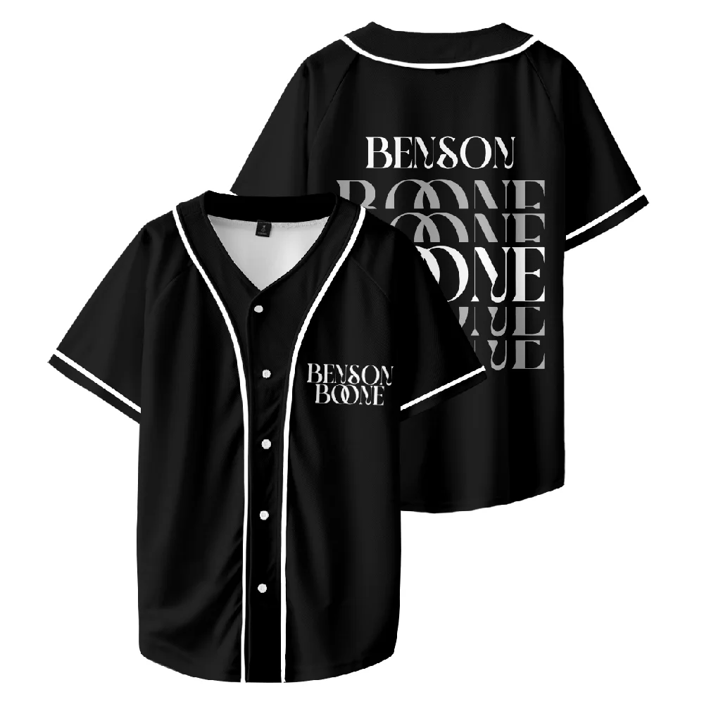 Custom Color Benson boone Merch Classic Baseball Tee Suit Unisex Fashion Summer T-Shirt Short Sleeve Shirts Fan Merch - Image 2