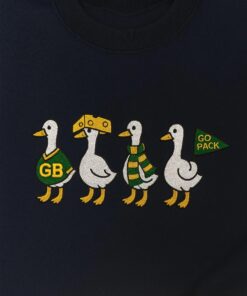 Embroidered Vintage Green Bay Football Silly Goose Sweatshirt, Packers sweatshirt, Game Day Sweatshirt