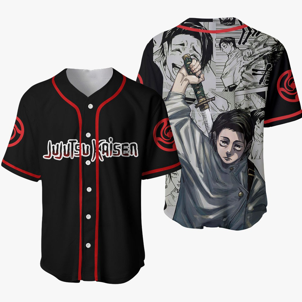 Yuta Okkotsu Baseball Jersey, Anime Jersey