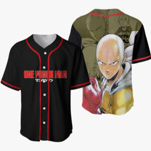 Saitama Baseball Jersey, Anime Jersey