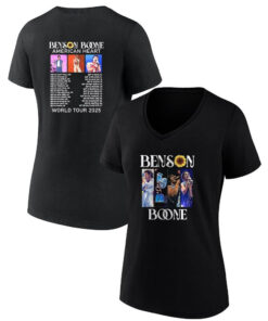 Bensons Boones American Heart World Tour 2025 shirt