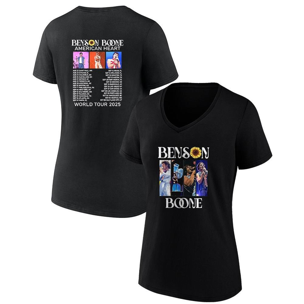 Bensons Boones American Heart World Tour 2025 shirt