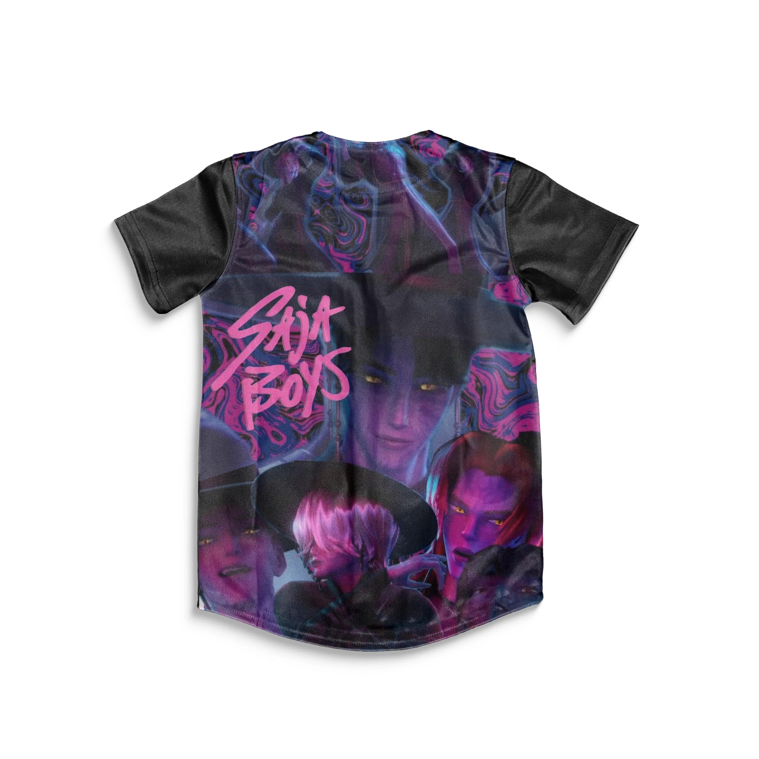 KPOP Saja Boys Baseball Jersey - Image 3