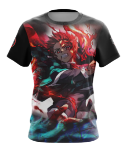 Alternative view of Demon Slayer Kamado Tanjiro Unisex 3D T-shirt