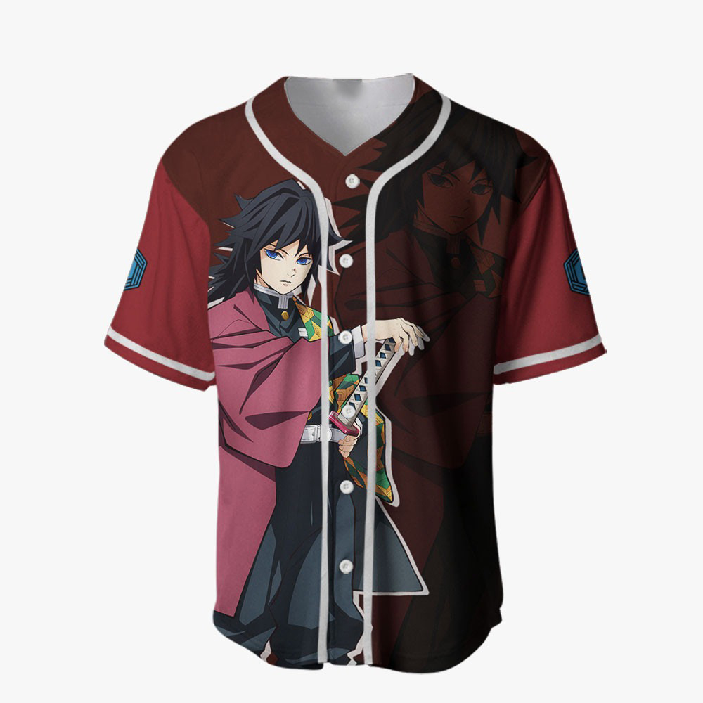 Giyu Tomioka Baseball Jersey - Image 2