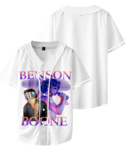 Custom Color Benson boone Merch Baseball Tee Suit Unisex Fashion Summer T-Shirt Short Sleeve Shirts Streetwear For Fan