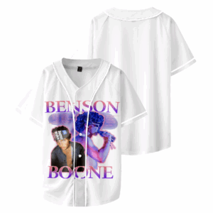 Custom Color Benson boone Merch Baseball Tee Suit Unisex Fashion Summer T-Shirt Short Sleeve Shirts Streetwear For Fan