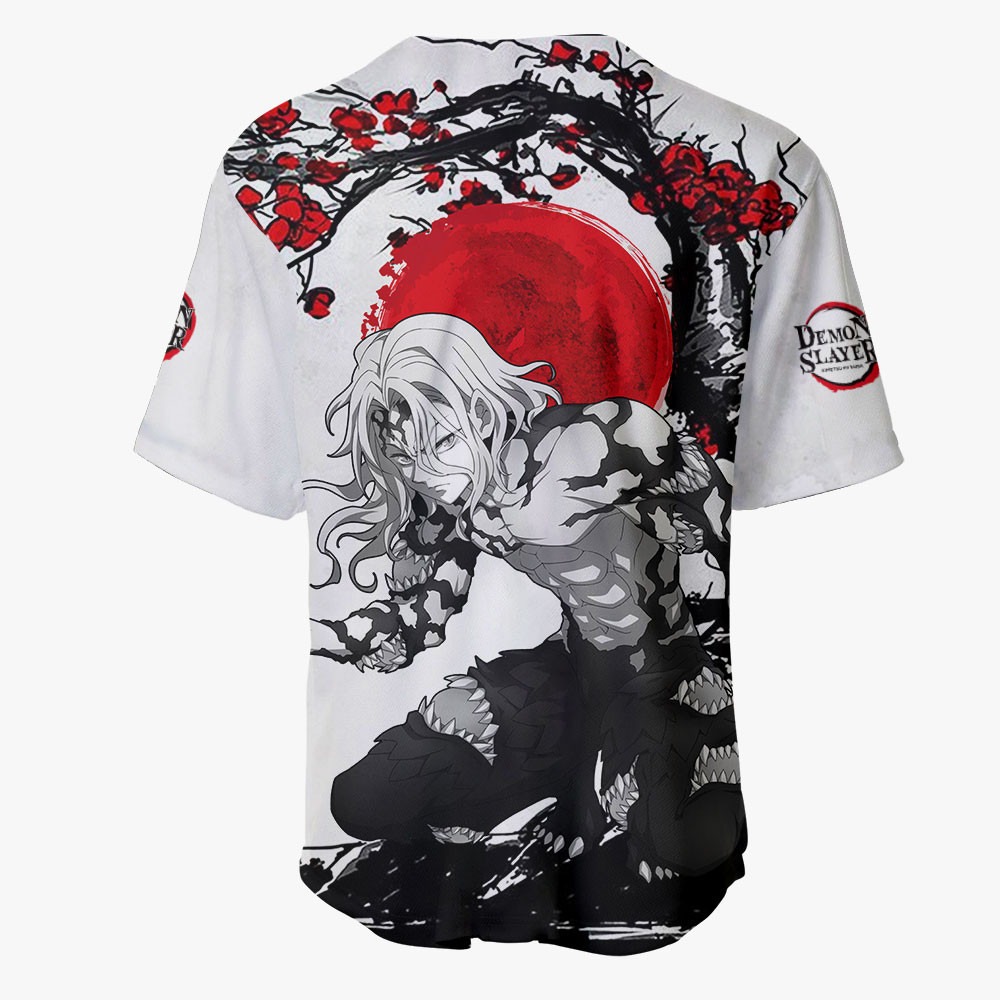 Muzan Kibutsuji Baseball Jersey - Japan Style - Image 3