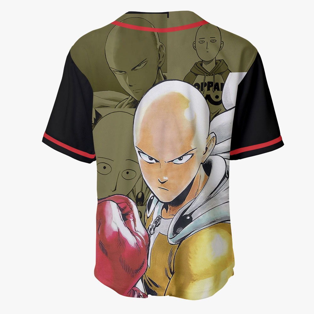 Saitama Baseball Jersey, Anime Jersey - Image 3