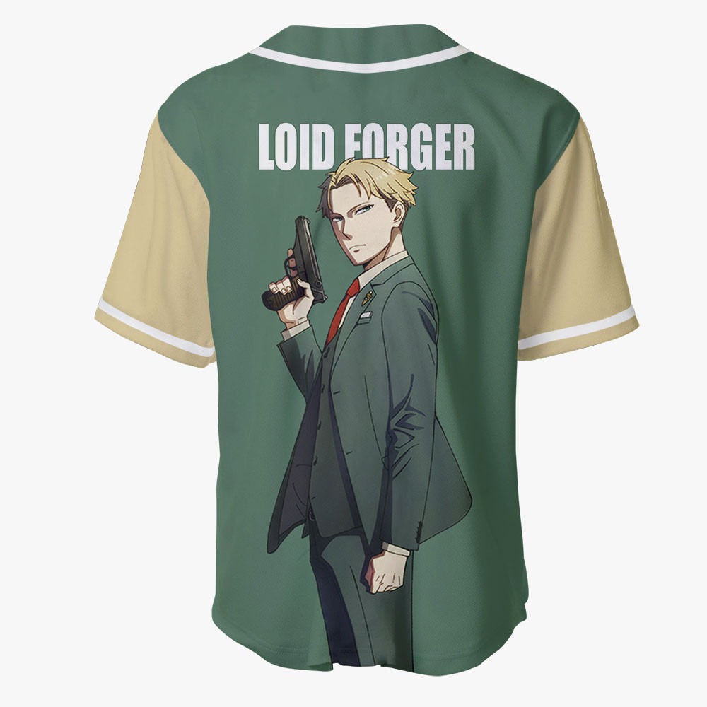 Loid Forger Baseball Jersey - Image 3