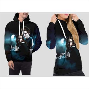 Lumugun Unisex 3D Print Couple Hoodie Women Men Hooded