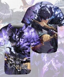 Unisex Solo Leveling Baseball Jersey, baseball jersey, 3d gift,2025 hot,new