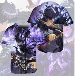 Unisex Solo Leveling Baseball Jersey, baseball jersey, 3d gift,2025 hot,new