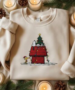 Snoopy Sweatshirt, Snoopy Puffer Jacket Sweatshirt, Snoopy Christmas T-shirt, Family Christmas, Christmas Dog Lover Gift