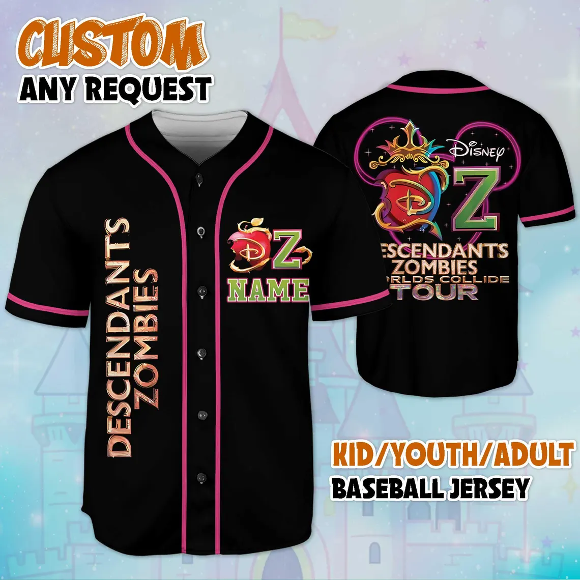 Descendants Zombies 2025 Tour Jersey