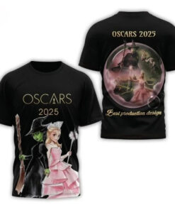 Wicked Oscars 2025 Best Production Design 3D T-Shirt
