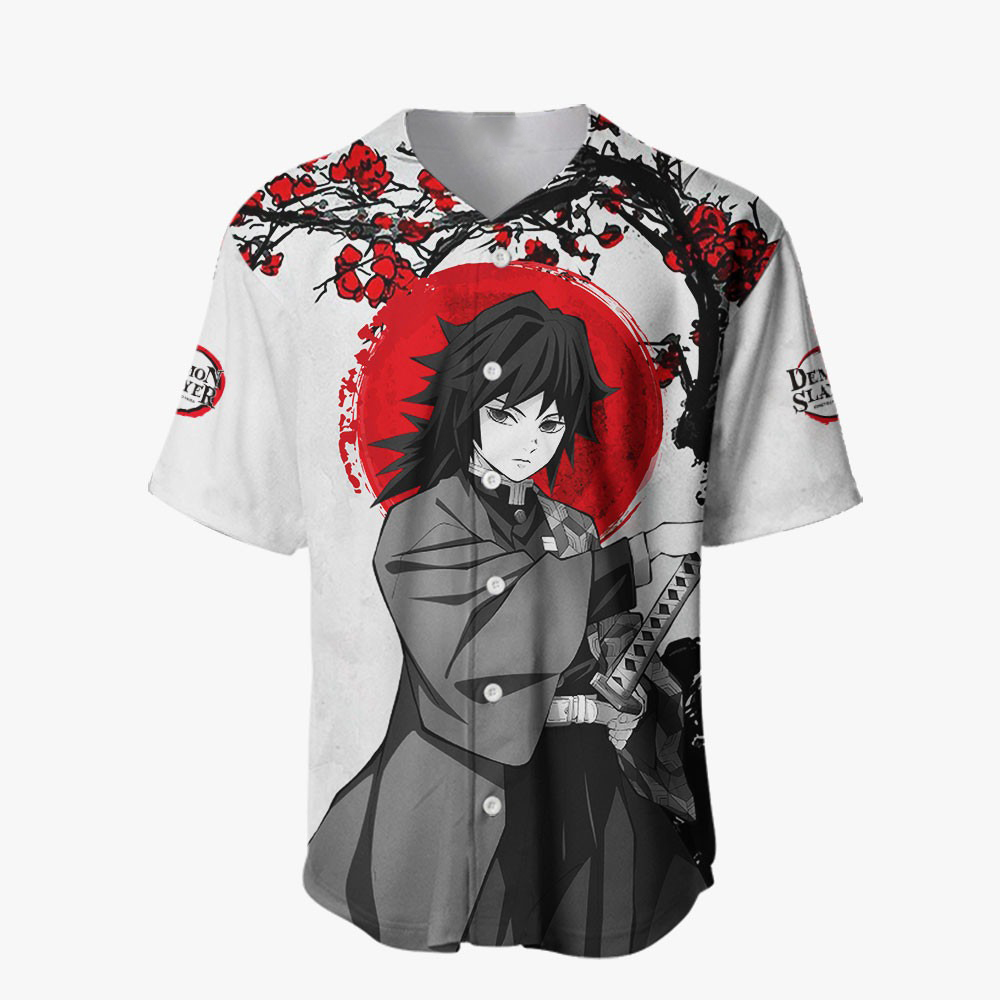Giyuu Tomioka Baseball Jersey - Japan Style - Image 2