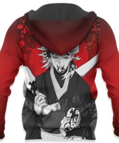 Alternative view of Doma 3D Hoodie Japan Art