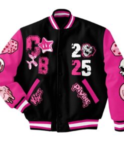 Alternative view of Customized 1111 Chris Brown XX BaseBall Jacket, Breezy Bowl XX 2025 BaseBall Jacket