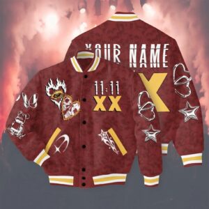 Customized 1111 Chris Brown XX BaseBall Jacket, Breezy Bowl XX 2025 BaseBall Jacket