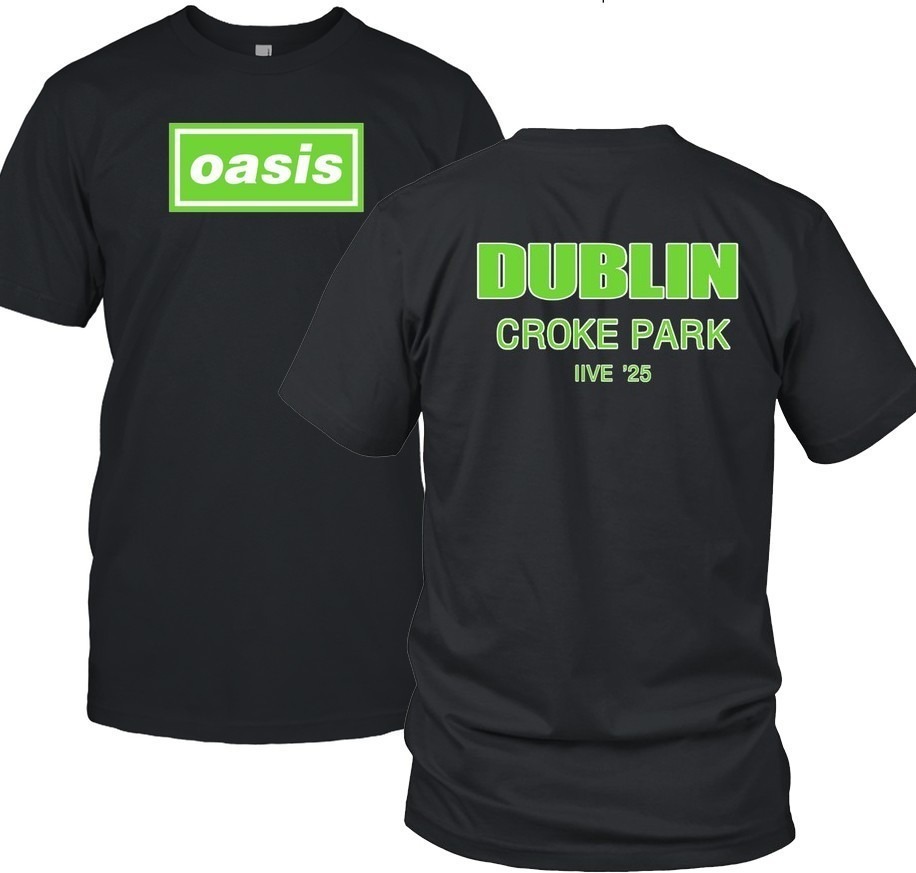 Oasis Dublin, IE Croke Park 2025 T-Shirt