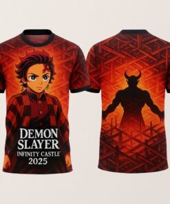 Anime Demon Slayer Infinity Castle 2025 3D Shirt