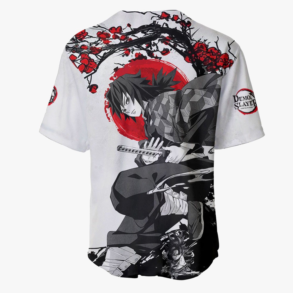 Giyuu Tomioka Baseball Jersey - Japan Style - Image 3
