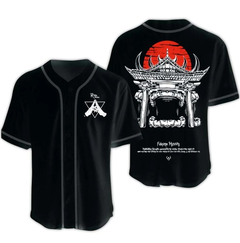 Jujutsu Kaisen Malevolent Shrine Baseball Jersey