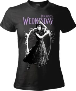Wednesday Be a Raven 3D T-Shirt Wednesday Family Addams