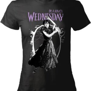Wednesday Be a Raven 3D T-Shirt Wednesday Family Addams