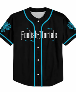 Alternative view of Haunted Mansion Baseball Jersey, Haunted Mansion Jersey Shirt
