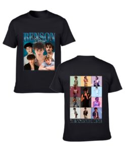 Custom Color Tribute to Benson Boone Merch Concert Shirt with Photo Collage for Women Men