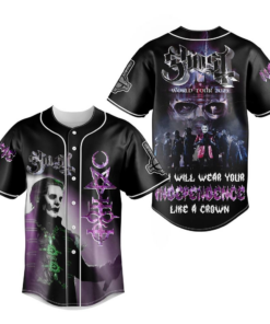 Ghost Band World Tour 2025 Limited Edition Baseball Jersey
