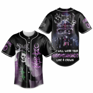 Ghost Band World Tour 2025 Limited Edition Baseball Jersey