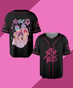 Kpop Demon Hunter Saja Boys Jersey, Kpop Saja Boys Demon Hunters Baseball Shirt