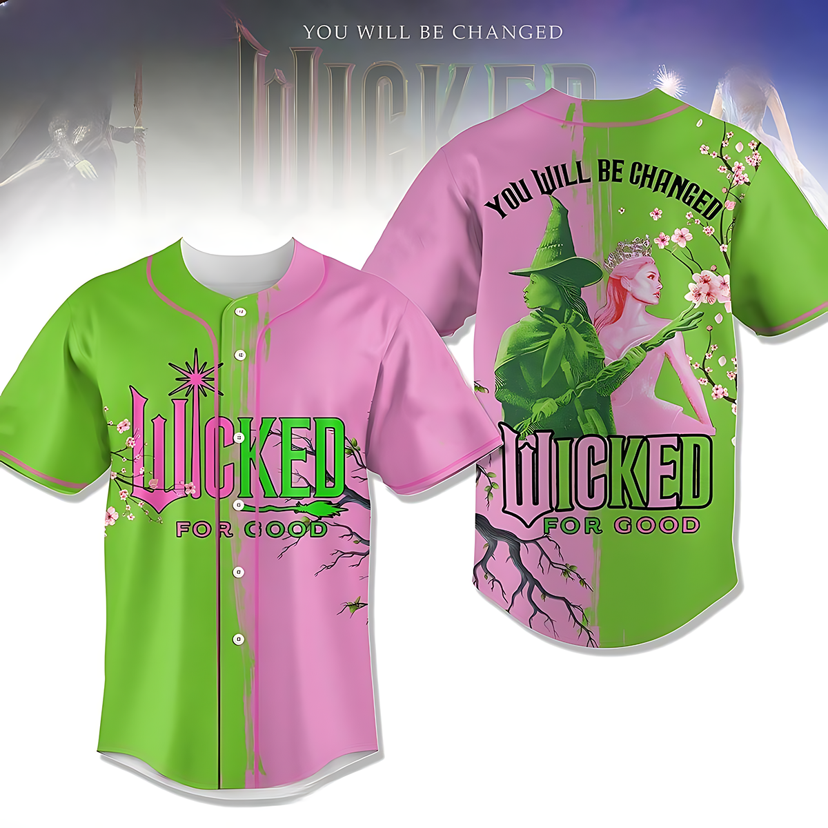 Wicked For Good Limited Edition Baseball Jersey