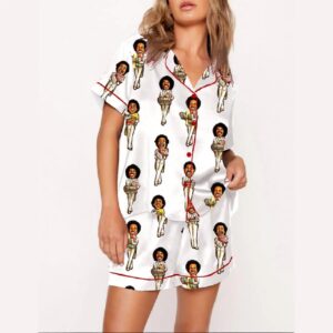 Alternative view of In My Mind Black Family Funny Christmas Pajama Set