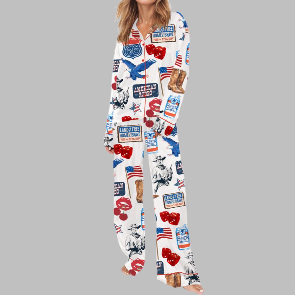 Independence Day Western Pajama Set - Image 3