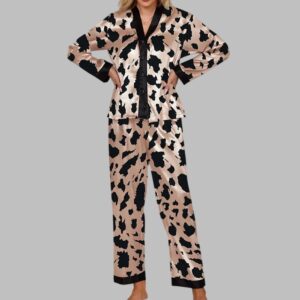Irregular Graphic Pajama Set
