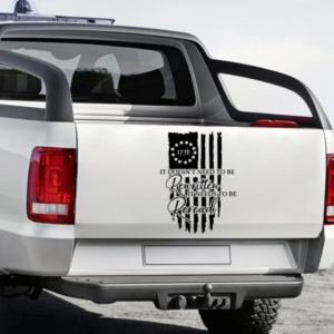 Alternative view of It Doesn't Need to be Rewritten America Car Decal Sticker TH10 896761