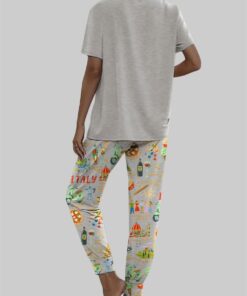 Alternative view of Italian Vacation Casual Pajama Set