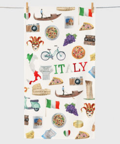 Italy Roma Travel Beach Towel