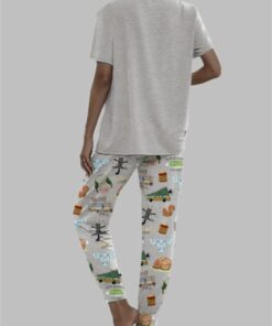 Alternative view of It's A Beaut Clark Christmas Vacation Casual Pajama Set