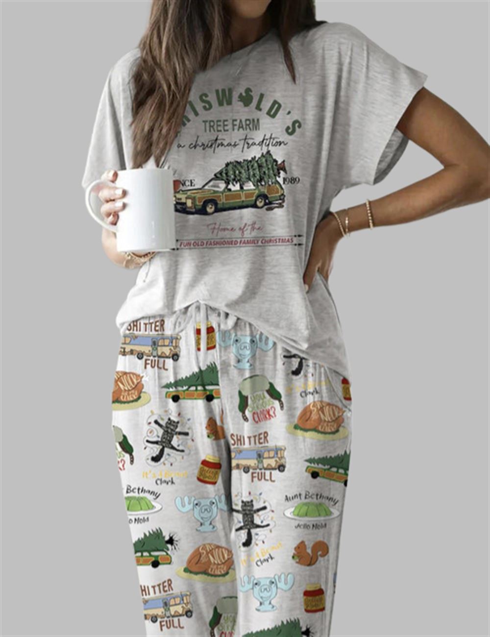 It's A Beaut Clark Christmas Vacation Casual Pajama Set