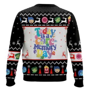 Alternative view of It's Okay To Feel All The Feels Inside Out Ugly Christmas Sweater